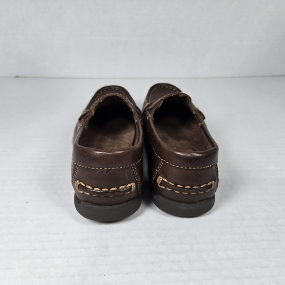 Florsheim Brown Jasper Driver Jr Dress Loafer Moccasin Size 10.5 M Toddler Boy - Picture 4 of 8